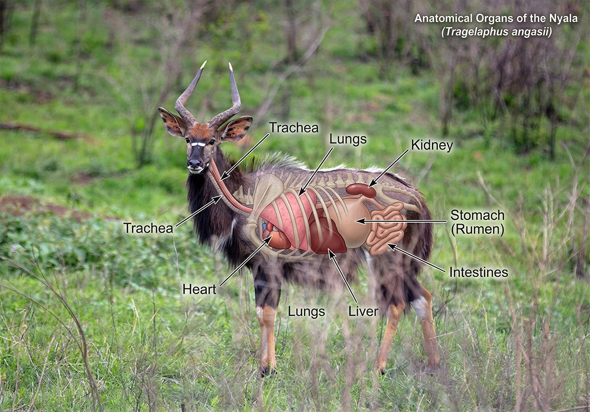 shot placement nyala